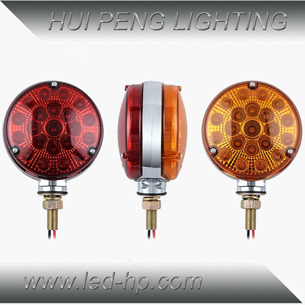 Double Face Round LED Tail Turn Signal,Truck Light