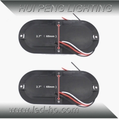 10leds side brake warning light