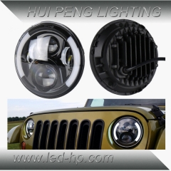 Half 7" CREE 30W Car LED Headlight For Jeep