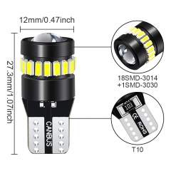 T10 18SMD 3014+1PC 3030