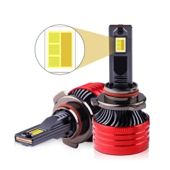 P41C Tri Color Car Led Headlight Bulb 75W