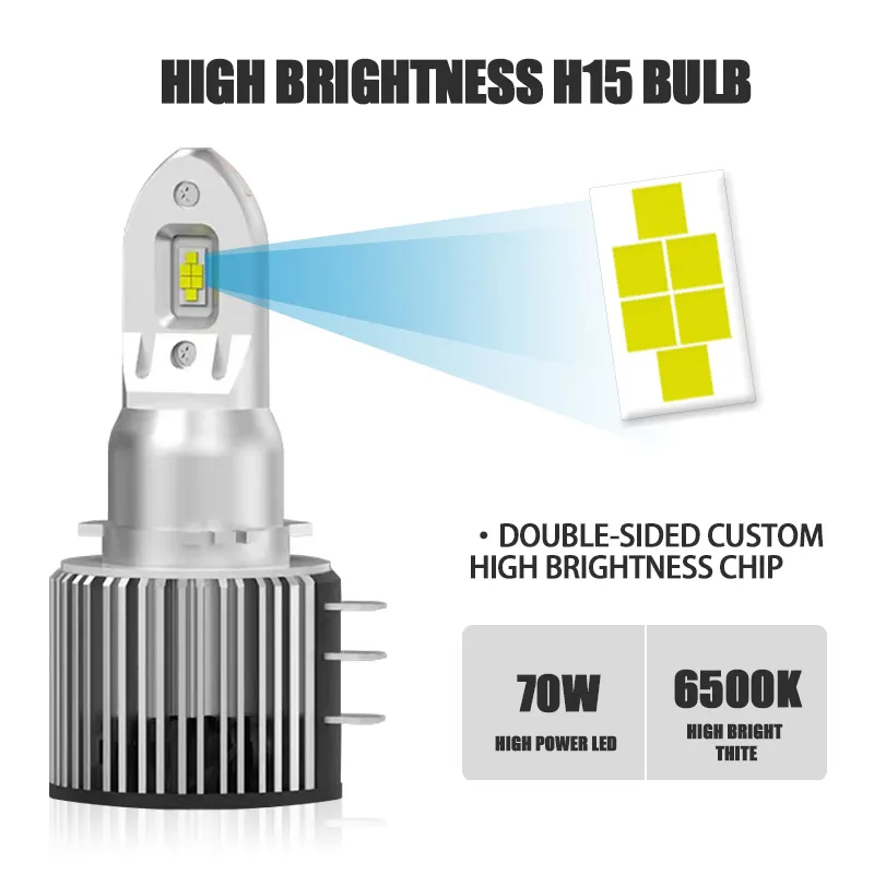 40W H15 LED Headlight