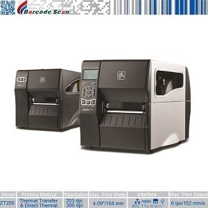 Impresoras industriales cebra de la serie ZT200