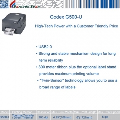 Godex G500U High-Tech Power with a Customer Friendly Price
