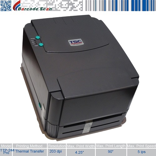 Настольный Принтер Штрих-Кодов TSC TTP-244 Pro