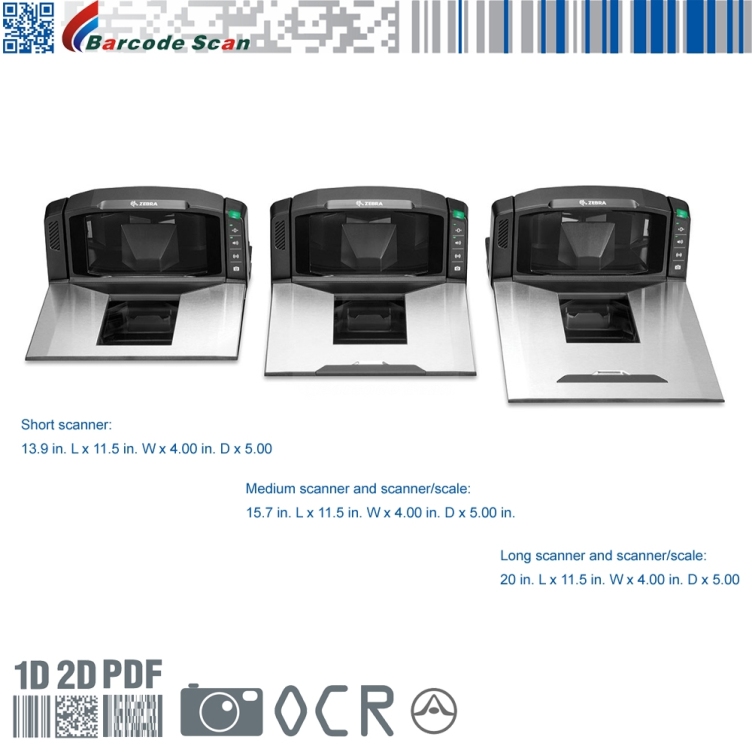 Сканер-весы для продовольственных магазинов Zebra MP7000