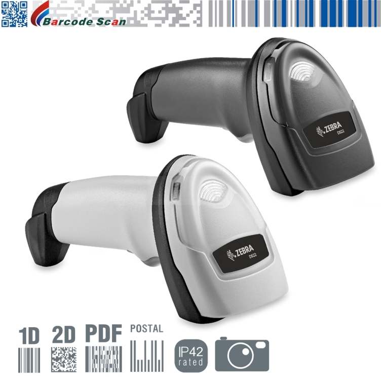 Zebra DS2200-Serie – kabelgebundene und kabellose 1D/2D-Handheld-Imager Barcode-scanner