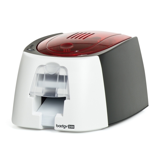 Evolis Badgy200 single-sided full-color plastic card printer