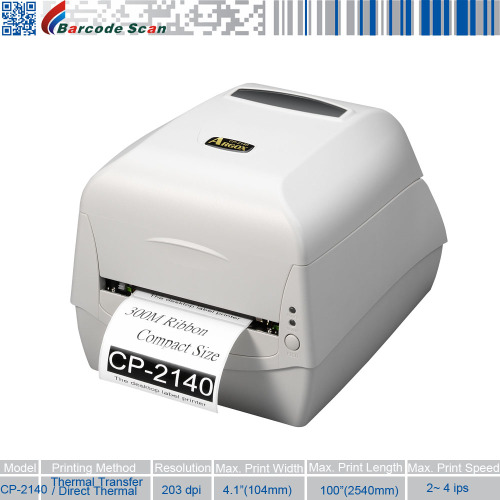 Argox CP-2140 desktop barcode label printer