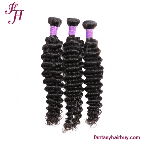 Large Stock Deep Wave Hair Bundles Set Brazilian Virgin Hair Bundle