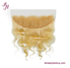 FH Human Hair Natural Hairline Lace Frontal 13×4 Body Wave HD Lace Frontal 613