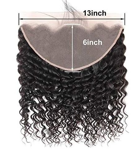 FH 13×6 Swiss HD Lace Frontal Deep Wave  Part Lace Frontal