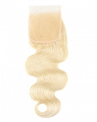 FH Brazilian Human Hair HD Lace Body Wave 4×4  Lace Closure 613