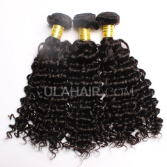 Ula Hair Malaysian Virgin Hair Deep Wave 13A Grade Malaysian Deep Wave Human Hair Extensions 3 Bundles Lot