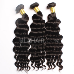 Ula Hair 13A Grade Wavy hair 3Bundles/lot Malaysian Virgin hair Loose Curly Top Quality Human Hair Extensions