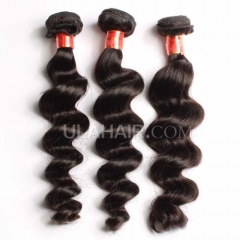 【13A 3PCS】Brazilian Loose Wave Virgin Human Hair 3Bundles High Quality Hair Weave