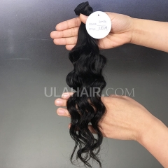 14A  Virgin Hair Loose Curl Hair Style Human Hair extension hot beauty hair weave Sample 1Pc