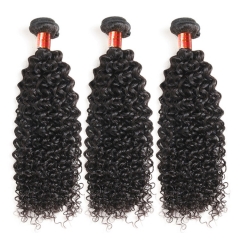 【12A 3PCS】Peruvian Curly Virgin Human Curly Hair 3 Bundles No shedding No tangle