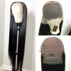 【13*4 HD Lace】Ulahair 250% Density Straight 13*4 Lace Front Wigs With 250% Density Lace Closure Wig ULHD04