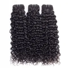 【12A 4PCS】 Brazilian Indian Curly Hair Bundles Curly Brazilian Virgin Human Hair No Shedding No Tangle