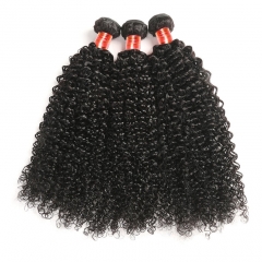 【12A 4PCS】Ulahair Hair Bundles Kinky Curly Hair Brazilian Hair 3 Bundles Kinky Hair Extensions
