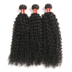 【12A 3PCS】Malaysian Kinky Curly 3 bundles Virgin Human Hair 3 Bundles