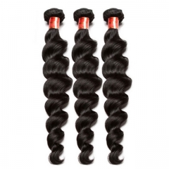 【12A 3PCS】High Quality Virgin Brazilian Loose Wave Human Hair 3 Bundles