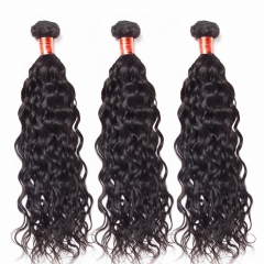 【12A 4PCS】Malaysian Water Wave Hair Bundles Curly Virgin Human Hair No Shedding No Tangle