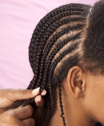 how to cornrow