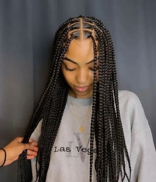 knotless braids