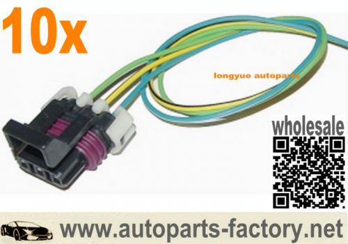 longyue 10pcs Crankshaft Sensor Pigtail for EFI 24x Sensor 12"