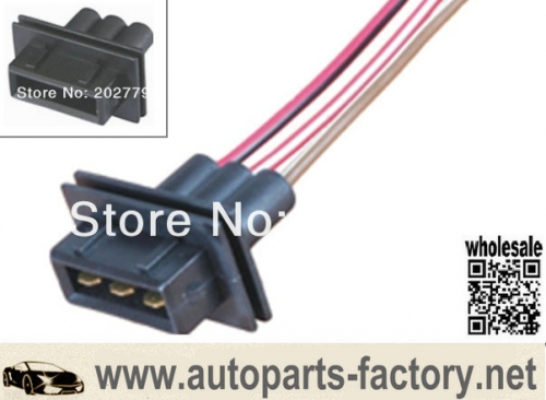 longyue 10pcs GM 3pin male Connector wiring harness new 6"