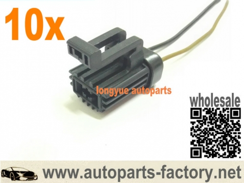 longyue 10pcs Ford Heater Blower Motor and Radiator Cooling Fan socket Everco A/C Connector (#PT105)