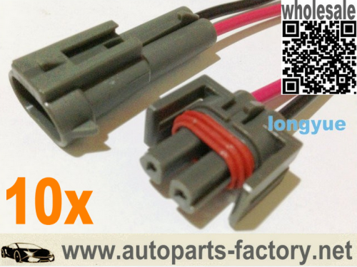 longyue 10pcs A/C Compressor Clutch Wiring Connector Most Universal LT1 LS1 6"