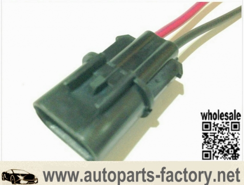 longyue 10pcs 2 pin male waterproof connector with cable Automotive wiring harness socket