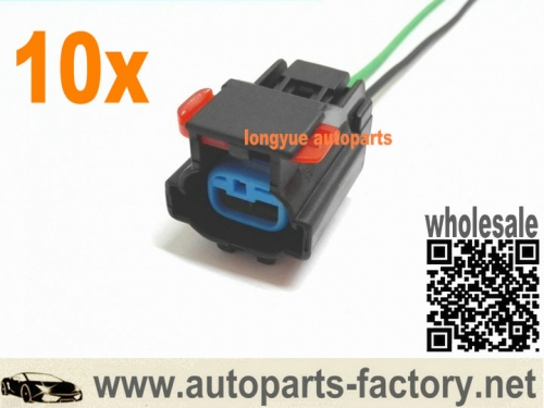 10pcs 03 Chrysler Town Country 3.3 Vapor Canister Purge Valve Solenoid PA66-GF33 Pigtail Wires 6"