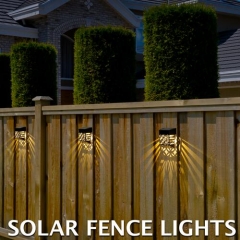 Solar Fence Light