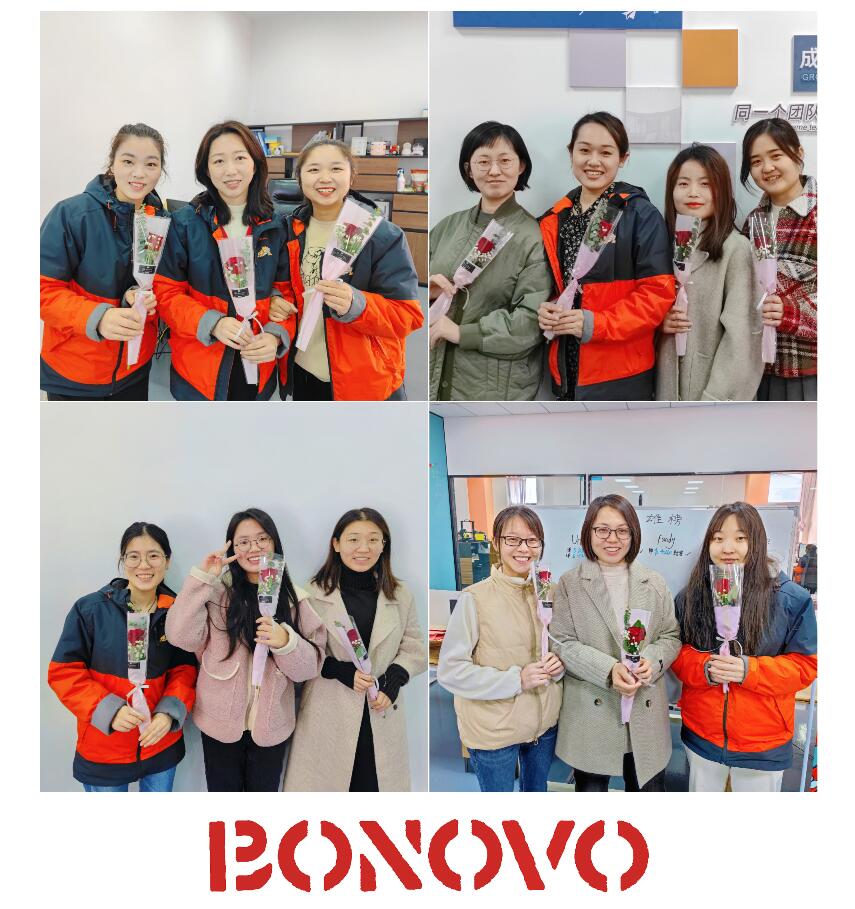 BONOVO DIG-DOG celebrated &quot;Goddess Day&quot; with a warm red envelope benefits for ladies on the job