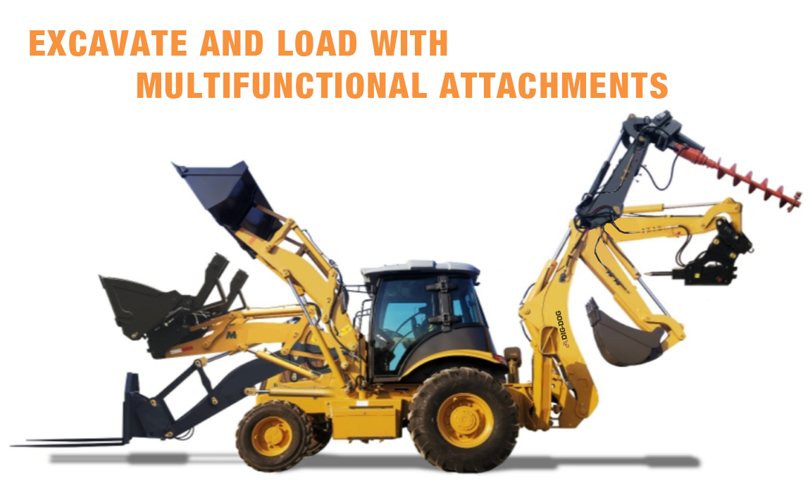 Mini Backhoe Loader for Sale | Small Backhoe Price