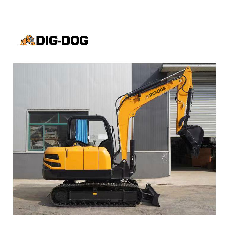 DIG-DOG DG60 Quality Small Excavator for Sale 6.0 Ton Crawler Hydraulic Excavator