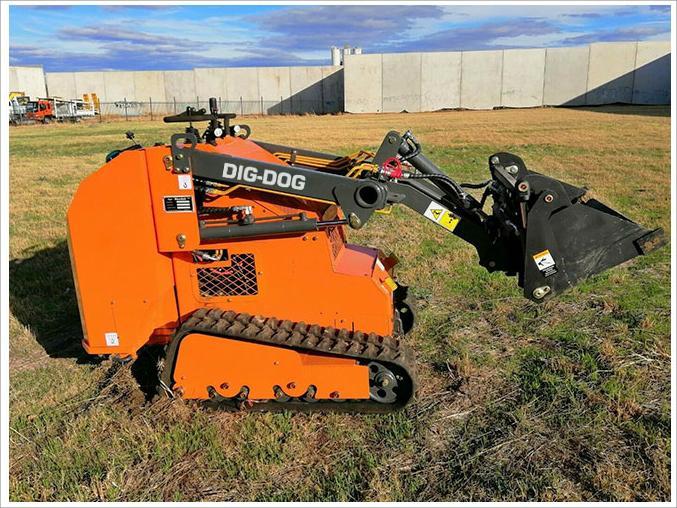 Market Advantages of DIGDOG Stand-Up Mini Track Loaders