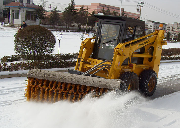 The most popular compact wheel loader attachments - Front grapple buckets to snowblowers