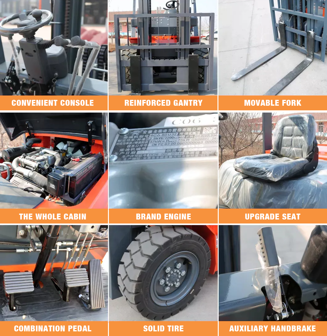 Sit-Down Forklift | All Terrain Forklift | Lift Machine