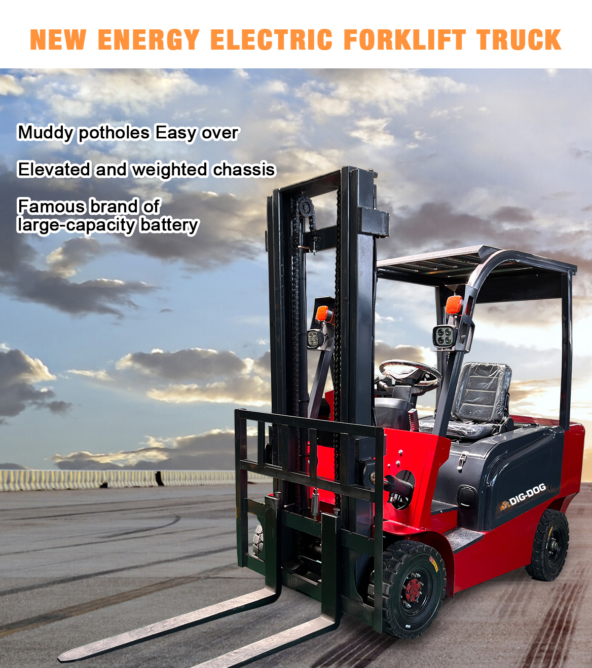 Electric Fork Lift | Electrical Forklift Truck Manufacturer