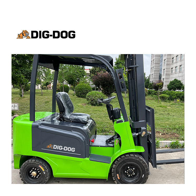 DIG DOG CPD 15 Mini Electric Forklift Truck small forklifts electric lift trucks with Attachments