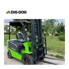 DIG DOG CPD 15 Mini Electric Forklift Truck small forklifts electric lift trucks with Attachments