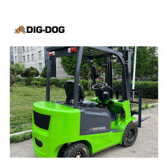 DIG DOG CPD 15 Mini Electric Forklift Truck small forklifts electric lift trucks with Attachments