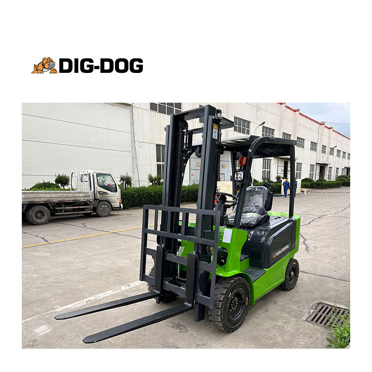 DIG DOG CPD 15 Mini Electric Forklift Truck small forklifts electric lift trucks with Attachments