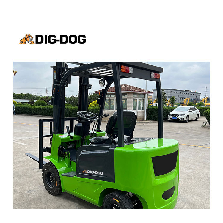 DIG DOG CPD 15 Mini Electric Forklift Truck small forklifts electric lift trucks with Attachments