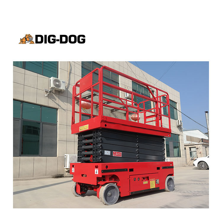 Scissor lift factory all terrain mini manlift self propelled electric scissor lift Aerial work platform scissor lift